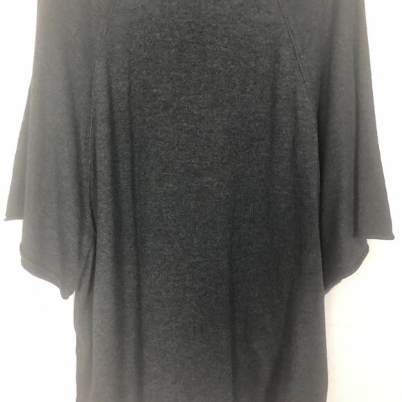 Style & Co. Cowl Neck Tunic Sweater Size M Charcoal Oversized - Picture 9 of 12